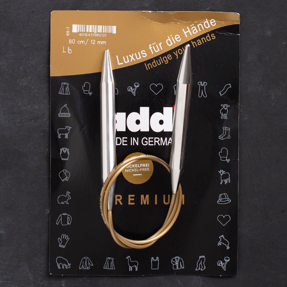 Addi 12mm 80cm Klasik Misinalı Şiş- 105-7 - Hobium